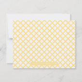 Papier schneiden Banner Stationery - Lemon Einladung (Rückseite)