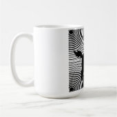 Papier-Schnittunicorn-Tasse Kaffeetasse (Links)