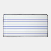 Papier Schreibtischunterlage (Vorderseite)