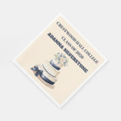 Papier-Serviette - Editierbares Abschluss-Tischwäs Serviette (Ecke)
