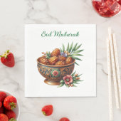 Papier-Serviette-Eid Mubarak Tischdekoration Serviette (Beispiel)