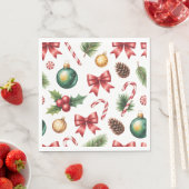 Papier Serviette-Weihnachtsgeschirr Serviette (Beispiel)