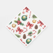 Papier Serviette-Weihnachtsgeschirr Serviette (Ecke)