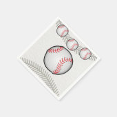 Papier-Servietten Baseball Serviette (Ecke)
