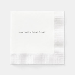 Papier-Servietten, Geprägter Cocktail Serviette