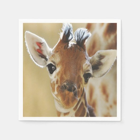 Papier Servietten Giraffe (Vorderseite)