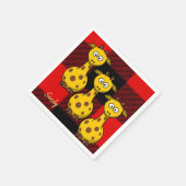 Papier-Servietten, Giraffe Serviette (Ecke)