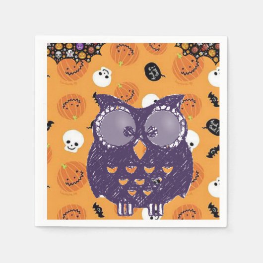 Papier Servietten Halloween (Vorderseite)