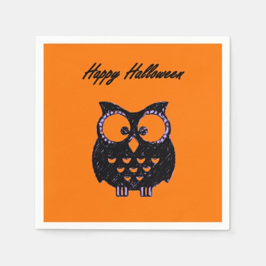 Papier-Servietten Halloween Serviette (Vorderseite)