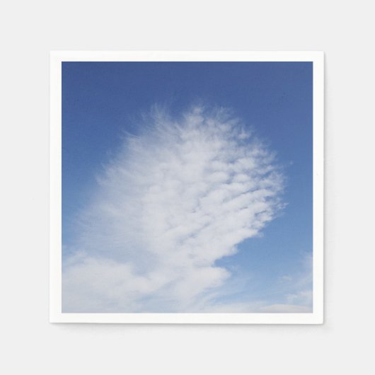Papier Servietten schöne Wolken (Vorderseite)