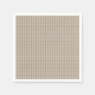 Papier-Servietten Sepia Serviette