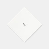 Papier-Servietten, Standard-Cocktail Serviette (Ecke)