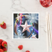 Papier-Servietten Star Serviette (Beispiel)