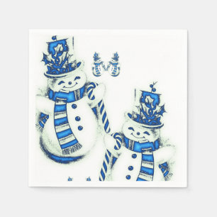 Papier Servietten Weihnachten
