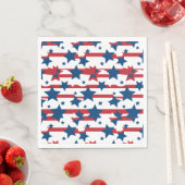Papier-Servietten zum 4. Juli Serviette (Beispiel)