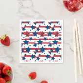 Papier-Servietten zum 4. Juli Serviette (Beispiel)