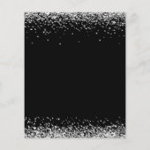 PAPIER Silver Glitzer Weihnachtsfeiertag Party Sch (Hinten)