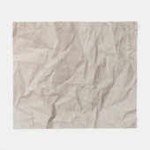 Papier-Spinnpapier Fleecedecke (Vorderseite (Horizontal))