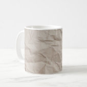 Papier-Spinnpapier Kaffeetasse (Vorderseite Links)