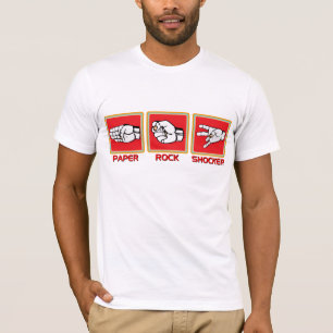 Papier Stein Schocker T-Shirt