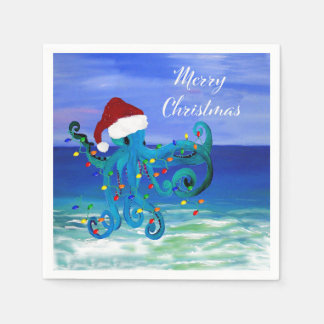 Papier-Taschentücher für die Weihnachtsfeier mit O Serviette