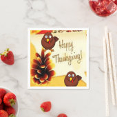 Papier-Taschentücher Thanksgiving Serviette (Beispiel)
