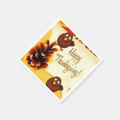 Papier-Taschentücher Thanksgiving Serviette (Ecke)