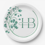 Papier-Teller Ideal für Party, Hochzeiten und Feie Pappteller (Vorderseite)