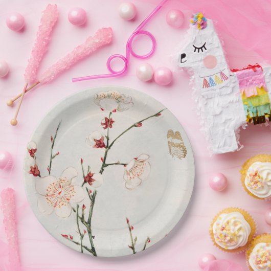 PAPIER TELLER JAPANESE CHERRY BLOSSOME (Party)
