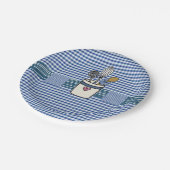 Papier Teller Küche (Schrägansicht)