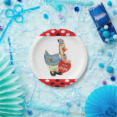 Papier Teller Valentinstag Ente Vintag (Party)