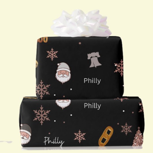 Papier umhüllen - Philadelphia Geschenkpapier