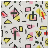 Papier- und FarbCollage Stoff (Muster)