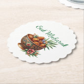 Papier-Unterlage-Eid Mubarak-Tischwäsche Untersetzer (angewinkelt)