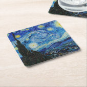PAPIER UNTERSETZER : VAN GOGH : STARRY NIGHT (angewinkelt)