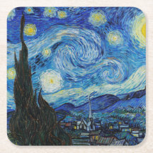 PAPIER UNTERSETZER : VAN GOGH : STARRY NIGHT
