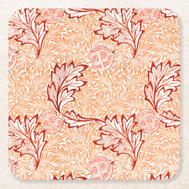 PAPIER UNTERSETZER: WILLIAM MORRIS : APPLE RECHTECKIGER PAPPUNTERSETZER