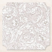 PAPIER UNTERSETZER: WILLIAM MORRIS : FLORAL PATTER UNTERSETZER (Vorderseite)