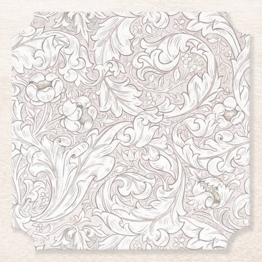 PAPIER UNTERSETZER: WILLIAM MORRIS : FLORAL PATTER UNTERSETZER (Vorderseite)