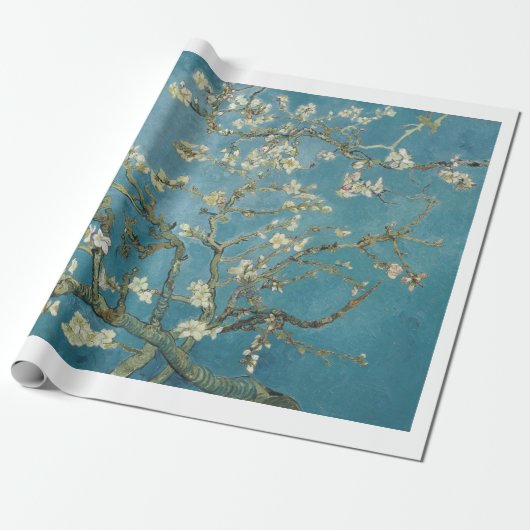 PAPIER : VAN GOGH, ALMOND BLOSSOM GESCHENKPAPIER (Ungerollt)