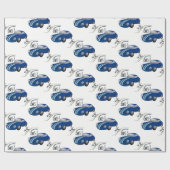 Papier verkaufen Autos Verkäufer Geschenkpapier (Flach)