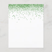 PAPIER | Weihnachtsfeierliche Party Einladung im g (Hinten)