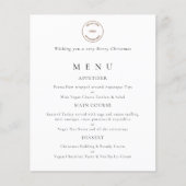 PAPIER | Weihnachtsmenü für Firmenlogos (Vorne)