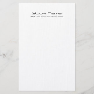 Papier-/Weißfarbe Briefpapier