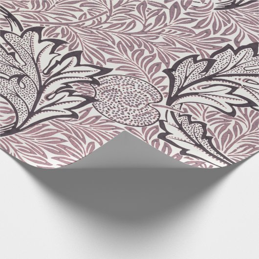 PAPIER : WILLIAM MORRIS : APPLE GESCHENKPAPIER (Ecke)