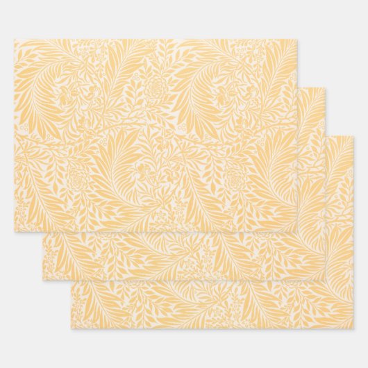 PAPIER : WILLIAM MORRIS : LARKSPUR (Set)