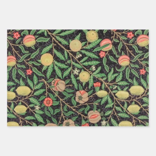 PAPIER : WILLIAM MORRIS : POMEGRANAT (Vorderseite 2)