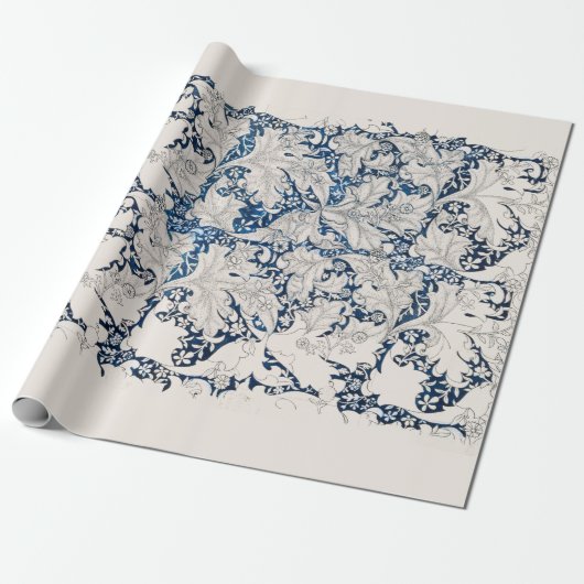 PAPIER : WILLIAM MORRIS : WALLFLOWER GESCHENKPAPIER (Ungerollt)