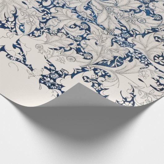 PAPIER : WILLIAM MORRIS : WALLFLOWER GESCHENKPAPIER (Ecke)