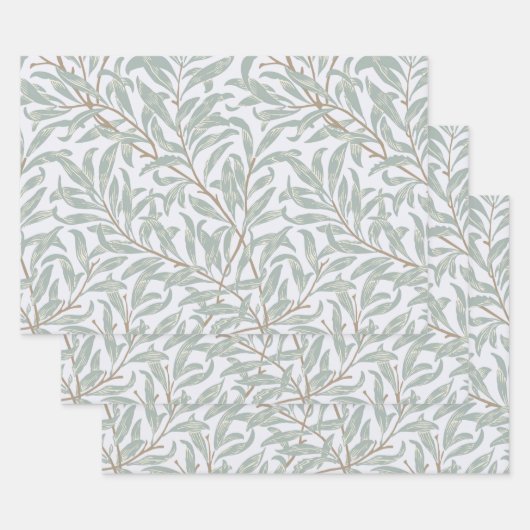 PAPIER : WILLIAM MORRIS : WILLOW (Set)